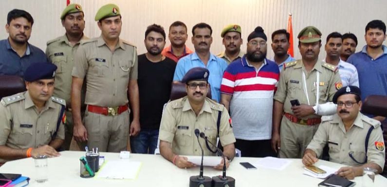 पुलिस एनकाउंटर में एक लाख का इनामी बदमाश ढे़र