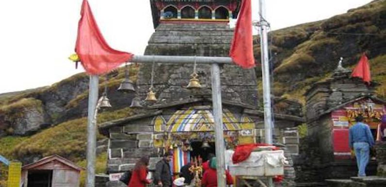 जलाभिषेक और भोले के जयकारों से गुंजयमान रहा तुंगनाथ मंदिर