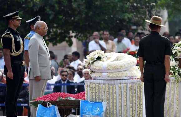 अटलजी भारतीय राजनीति के सच्चे नवचेतना पुरुष थे-राष्ट्रपति रामनाथ कोविंद