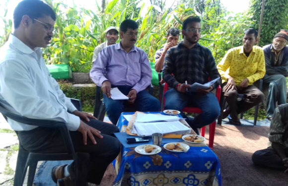 ग्राम पंचायत नैल में मुख्य कोषाधिकारी द्वारा लगाया गया जनता दरबार