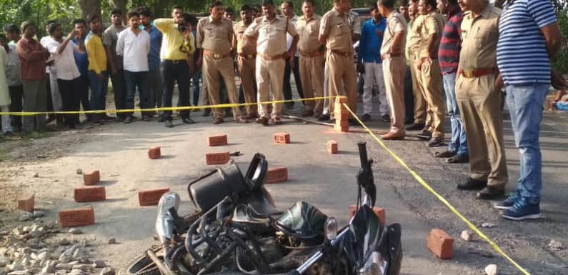 कैश वैन लूट कांड में ईनामी बदमाश गिरफ्तार, मुठभेड़ में स्वाट टीम प्रभारी घायल