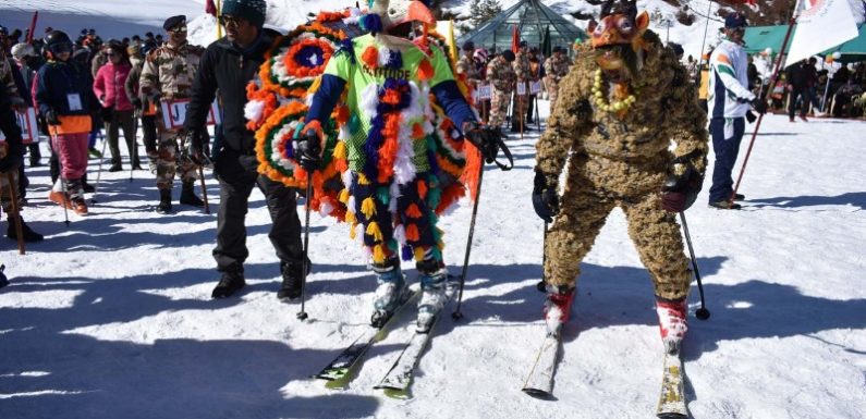 औली में नेशनल स्कीइंग एंड स्नोबोर्ड चैम्पियनशिप का रंगारंग सांस्कृतिक कार्यक्रमों के साथ आगाज