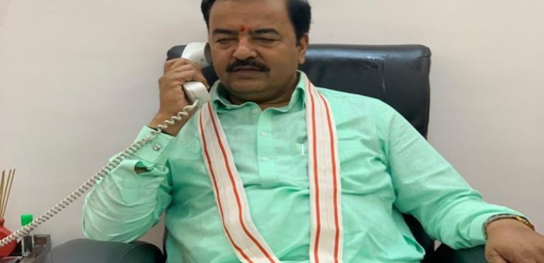 अफवाहों से बचें,घर पर रहें और जरूरतमंदों की मदद करें -केशव प्रसाद मौर्य