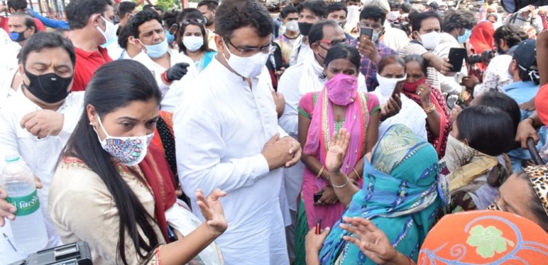रेलवे पटरी के नजदीक बसी झुग्गी झौपड़ी निवासियों के हितों की लड़ाई लड़ेगी कांग्रेस