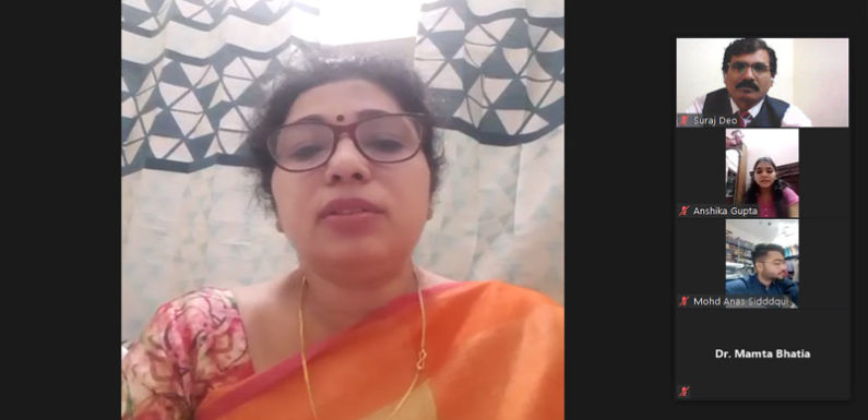 कड़ी मेहनत और लगन से करें मंजिल हासिलः डा.रीमा वाष्णेय