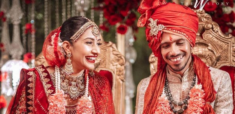 भारतीय गेंदबाज़ युजवेंद्र चहल ने रचाई शादी, मंगेतर धनश्री बनी जीवनसाथी
