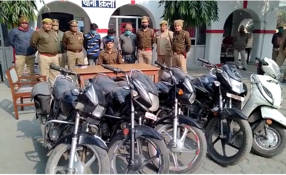 बरेली : ऑटो लिफ्टर गैंग का भंडाफोड़