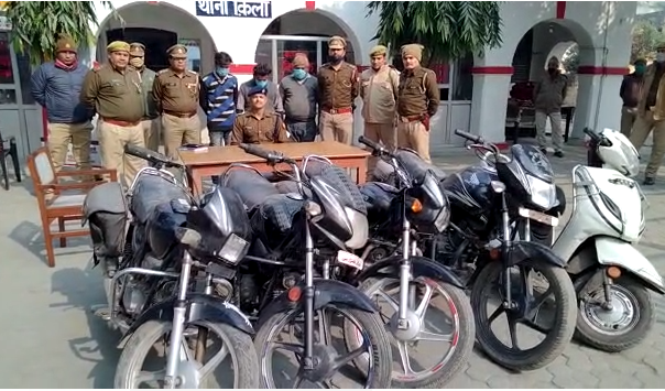 बरेली : ऑटो लिफ्टर गैंग का भंडाफोड़