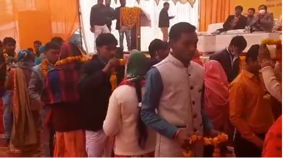 अयोध्या के विकासखंड सोहावल पर मुख्यमंत्री सामूहिक विवाह कार्यक्रम