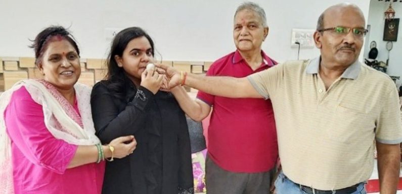 राजपथ में होने वाली परेड में विशिष्ट अतिथि के रूप में आमंत्रित की गयी दिव्यांगी त्रिपाठी
