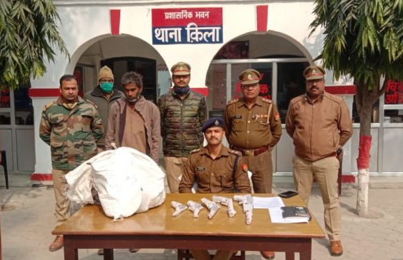 बरेली पुलिस ने किया अवैध शस्त्र फैक्ट्री का भंडाफोड़