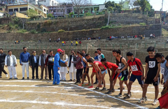 गोपेश्वर में खेल महाकुंभ का शुभारंभ