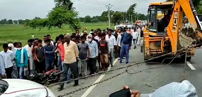 बलरामपुर में भीषण सड़क हादसे में 6 लोगो की मौत