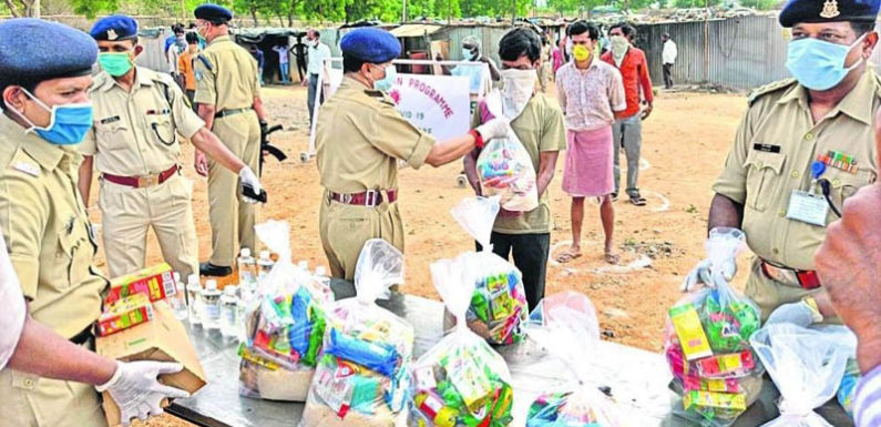 कोरोनाकाल में लगातार पुलिस, सफाईकर्मियों और स्वास्थ्यकर्मियों को खाद्य सामग्री उपलब्ध करा रहा ग्लोबल इंडिया फाउंडेशन