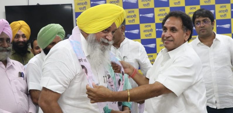भाजपा के दो बड़े दिग्गज नेता आम आदमी पार्टी में शामिल