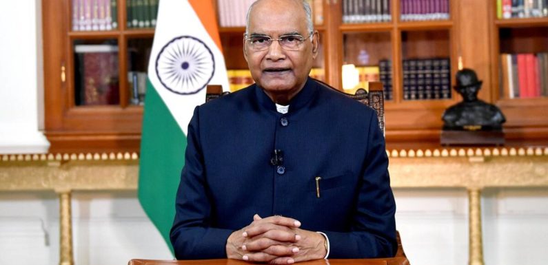 राष्ट्रपति राम नाथ कोविंद ने वर्ष 2019-20 के लिए राष्ट्रीय सेवा योजना पुरस्कार प्रदान किए
