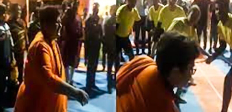 सांसद प्रज्ञा ठाकुर ने उनके कबड्डी खेलने का वीडियो बनाने वाले शख्स को बताया ‘‘रावण’’