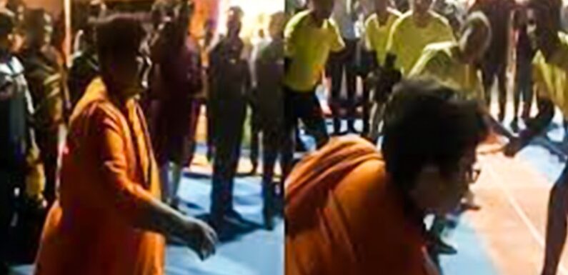 सांसद प्रज्ञा ठाकुर ने उनके कबड्डी खेलने का वीडियो बनाने वाले शख्स को बताया ‘‘रावण’’