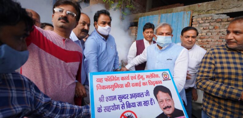 प्रदेश भाजपा अध्यक्ष के नेतृत्व में निगम ‘डेंगू मुक्त दिल्ली’ के लिए संकल्पित
