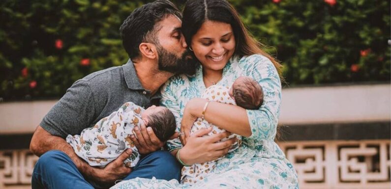 क्रिकेटर दिनेश कार्तिक बने जुड़वा बच्चों के पिता, सोशल मीडिया में आई पहली तस्वीर