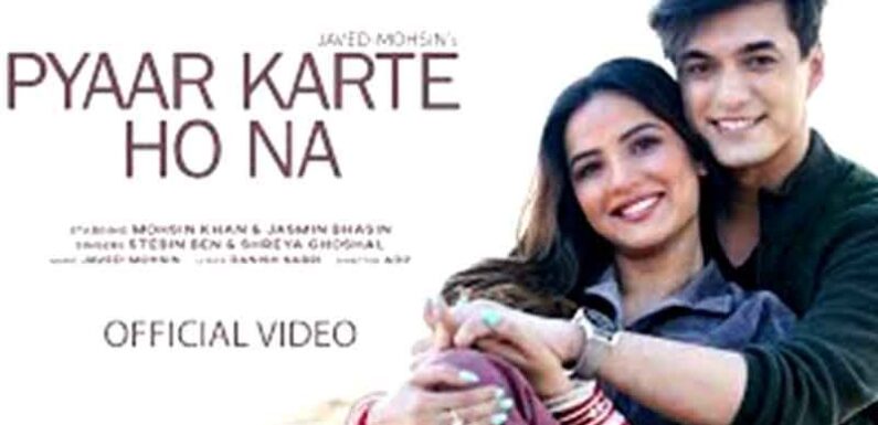 जैस्मीन भसीन और मोहसिन खान के नए गाने “Pyaar Karte Ho Na” का पोस्टर आउट