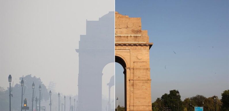 दिल्ली वालो मुबारक़ हो वायु गुणवत्ता ‘बेहद खराब’ से ‘खराब’ हुई