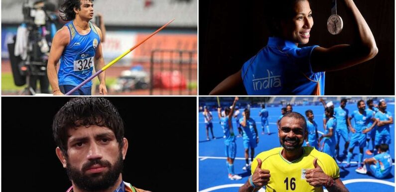 टोक्यो ओलंपिक चैंपियन नीरज चोपड़ा के साथ जानिए और किसे मिला खेल रत्न पुरस्कार