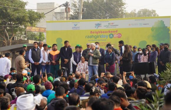 दिल्ली के बाहरी क्षेत्र नजफगढ़ में पहला राहगीरी कार्यक्रम आयोजित हुआ