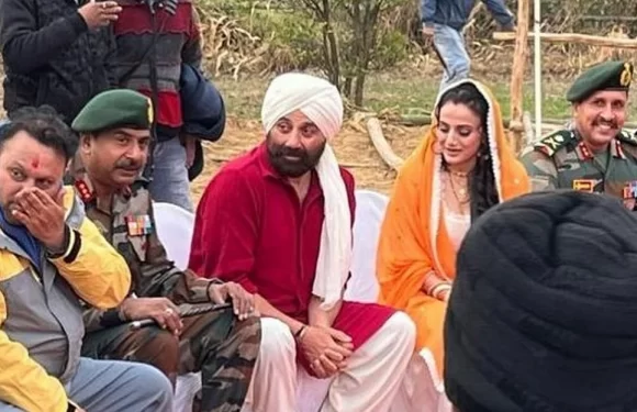 सनी देओल और अमीषा पटेल ने शुरू की ‘गदर 2’ शूटिंग