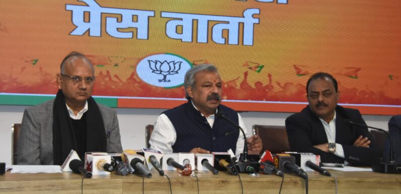 BJP अध्यक्ष आदेश गुप्ता ने दिल्ली सरकार पर साधा निशाना