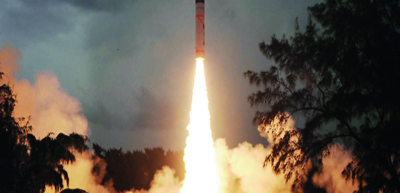 नई पीढ़ी की मिसाइल “अग्नि प्राइम” का सफल परीक्षण
