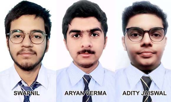 इण्डियन फिजिक्स ओलम्पियाड में  सी.एम.एस. के पाँच छात्र चयनित￼