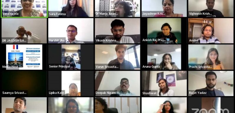यूरोप के विभिन्न देशों में उच्च पदों पर आसीन सी.एम.एस. के पूर्व छात्रों ने साझा किये स्कूली दिनों के अनुभव