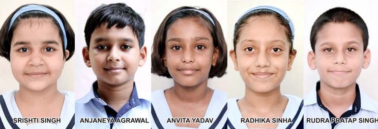 नेशनल साइन्स ओलम्पियाड में सी.एम.एस. के 5 छात्रों को गोल्ड मेडल