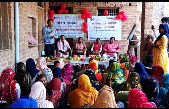 एनीमिया मुक्त भारत बनाने के लिए महिलाओं एवं बच्चों को जागरूक कर रहा सुकार्य