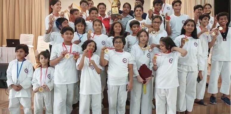 सी.एम.एस. छात्रों ने जीती ताइक्वाण्डो चैम्पियनशिप￼