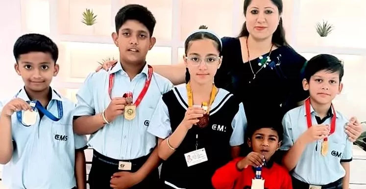 ताइक्वाण्डो में 2 गोल्ड समेत सी.एम.एस. छात्रों ने जीते 5 पदक