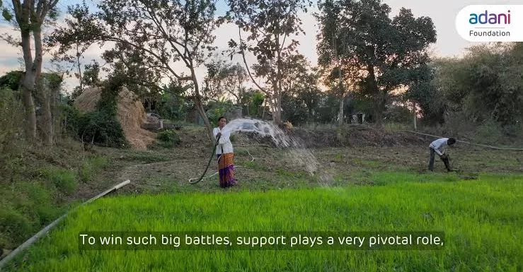 अडाणी फाउंडेशन ने शुरु की पहल, किसानों को मिलेगी सिंचाई की सुविधा